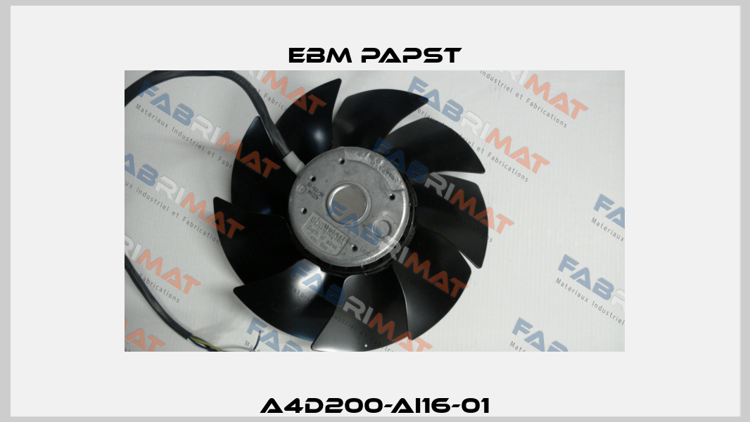 A4D200-AI16-01 EBM Papst