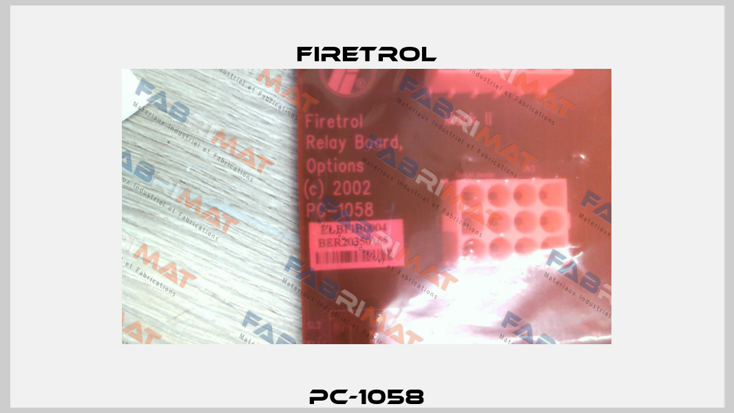 PC-1058 Firetrol