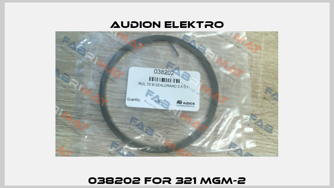 038202 for 321 MGM-2 Audion Elektro