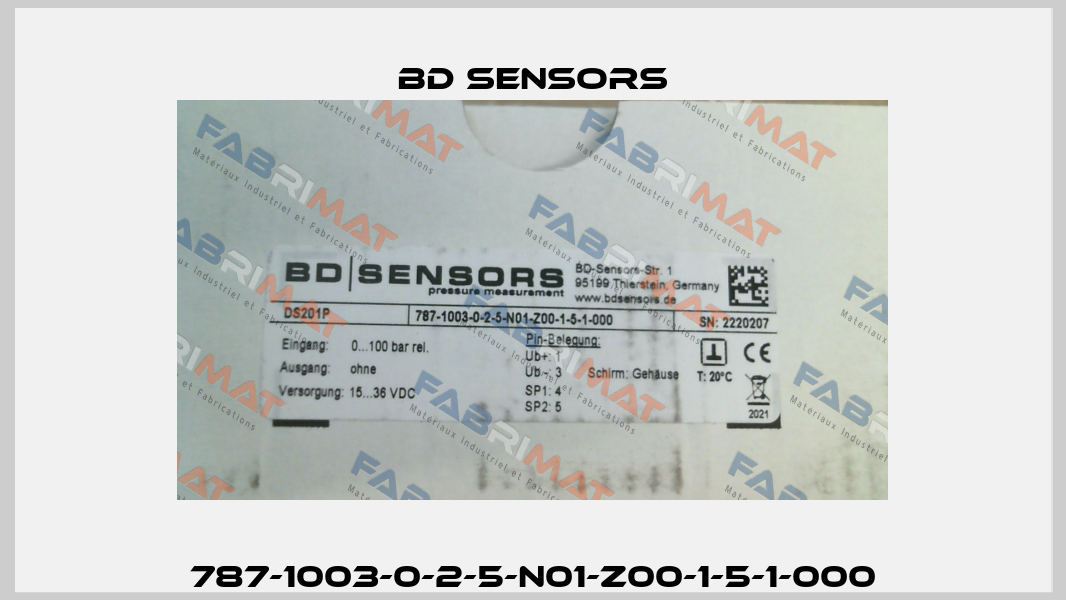 787-1003-0-2-5-N01-Z00-1-5-1-000 Bd Sensors