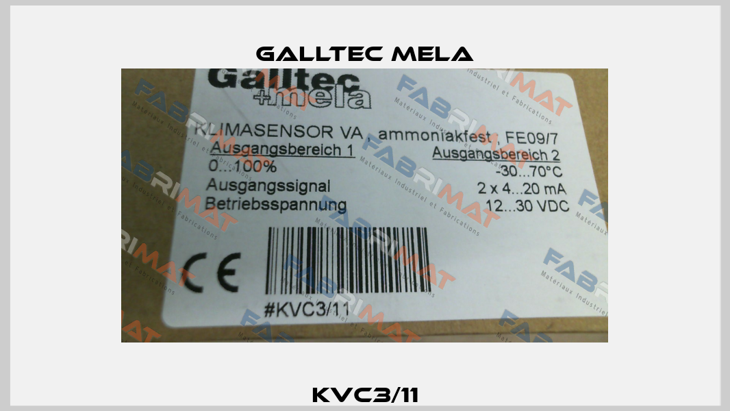 KVC3/11 Galltec Mela
