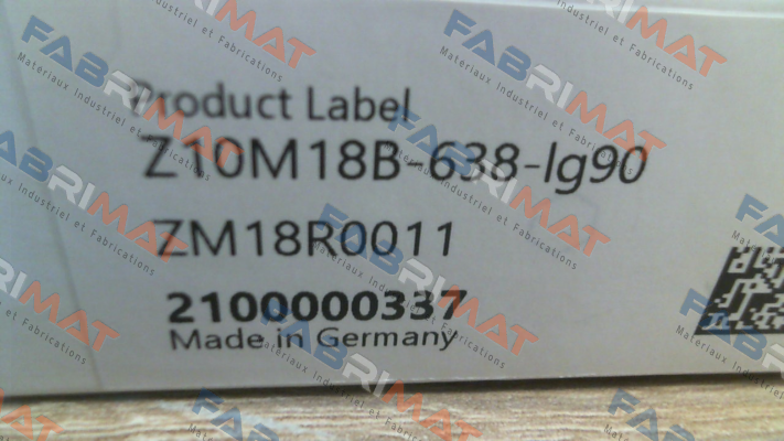 Modell Z10M18B-638-lg90 / ZM18R0011 Z-LASER
