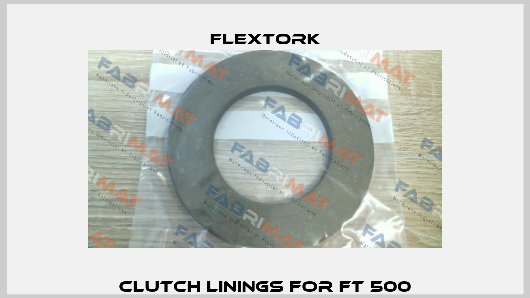 clutch linings for FT 500 Flextork