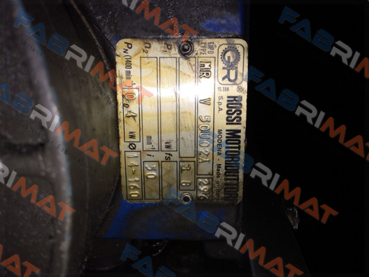 Fan for MR V 50U02A 296  Rossi