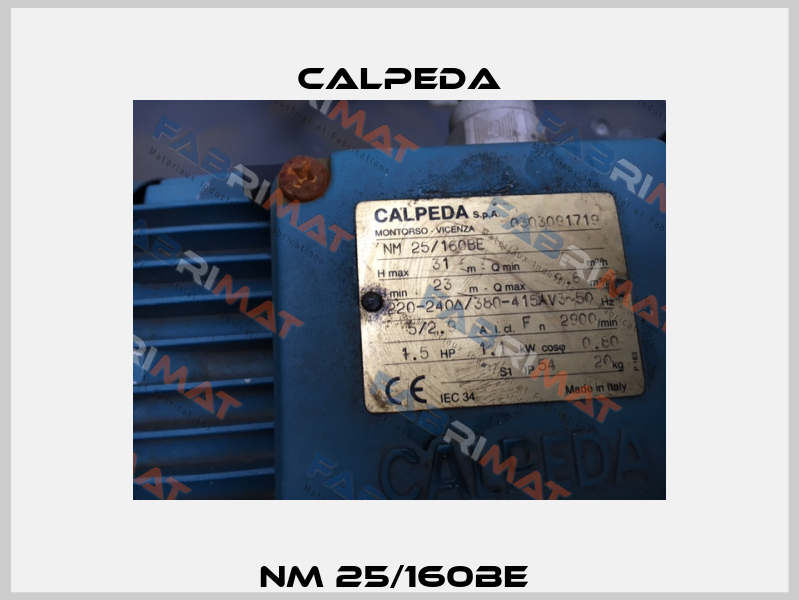NM 25/160BE  Calpeda