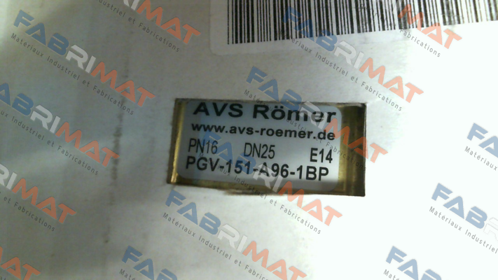 PGV-151-A96-1BP Avs Römer