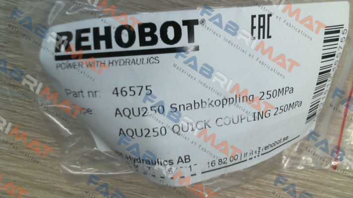 AQU250 (46575) Rehobot