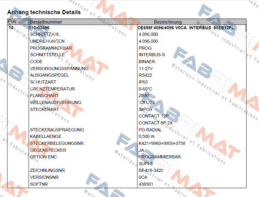 110-03386  TR Electronic