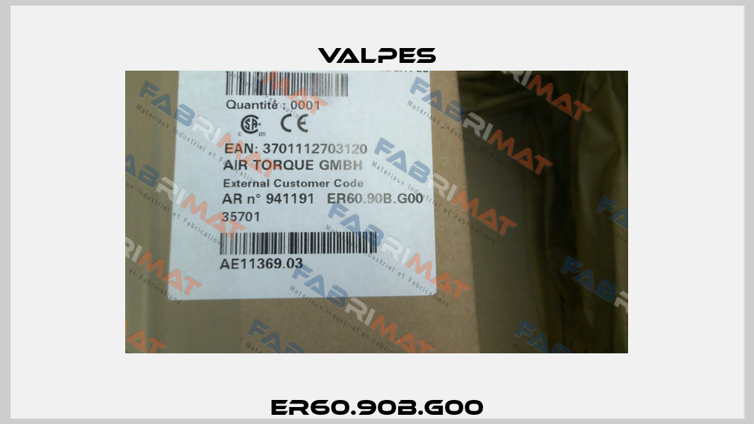 ER60.90B.G00 Valpes