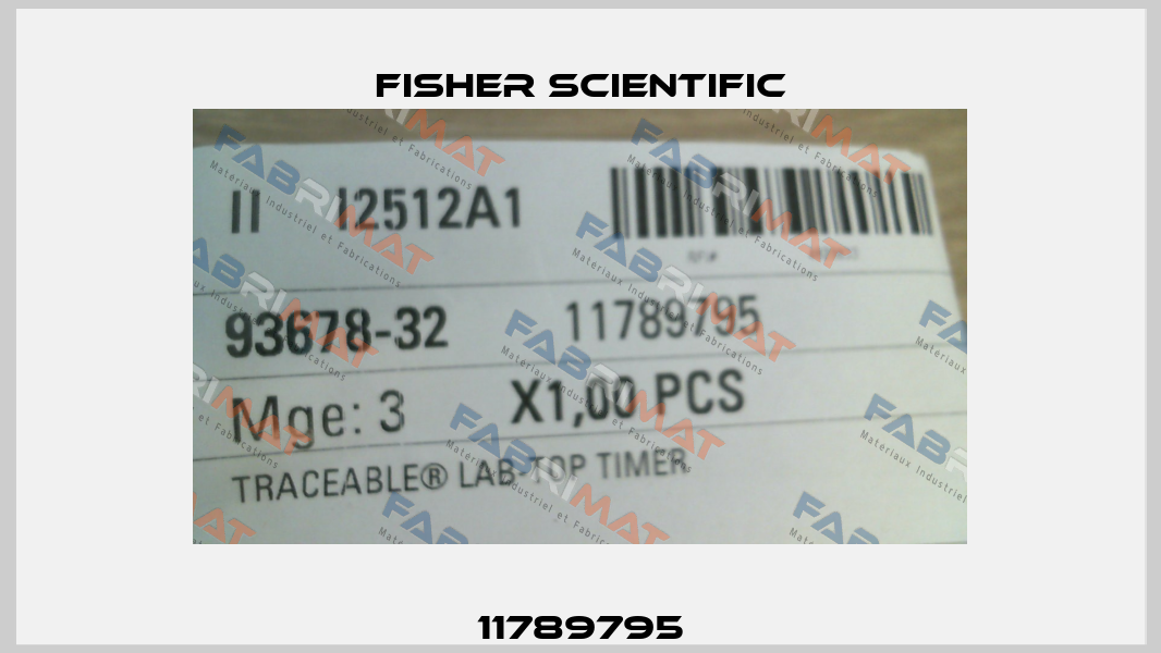 11789795 Fisher Scientific