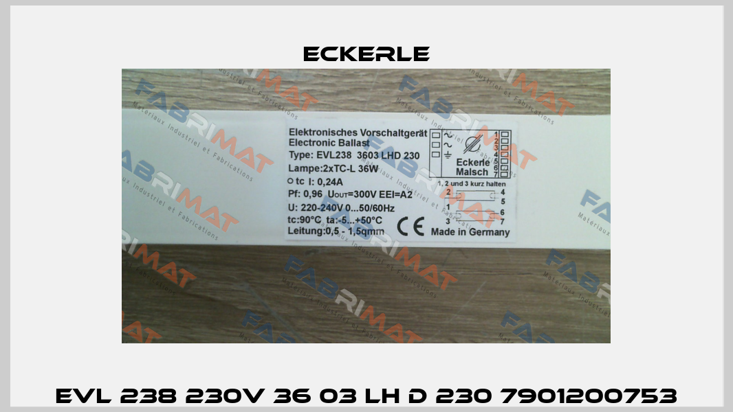 EVL 238 230V 36 03 LH D 230 7901200753 Eckerle