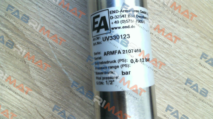 UV330123 End Armaturen