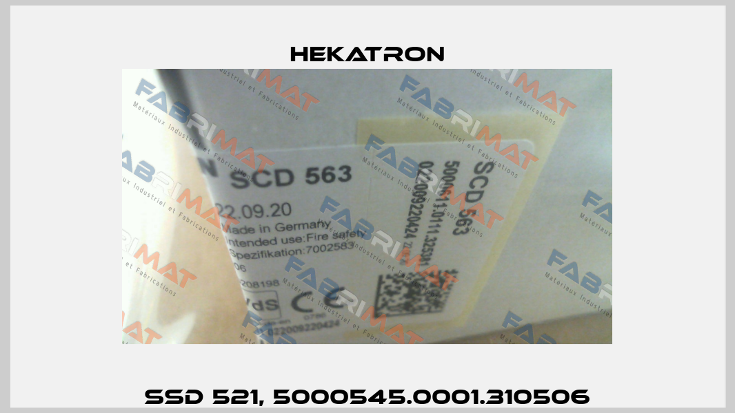 SSD 521, 5000545.0001.310506 Hekatron