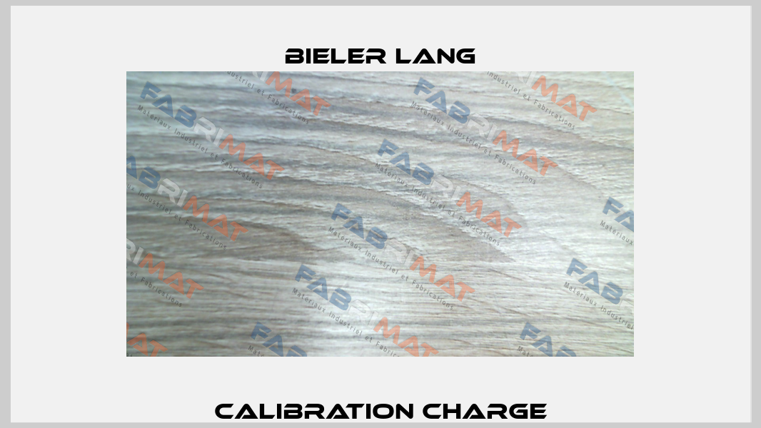 Calibration charge Bieler Lang