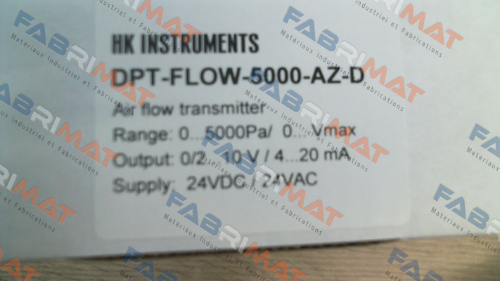 DPT Flow-5000-AZ-D HK INSTRUMENTS