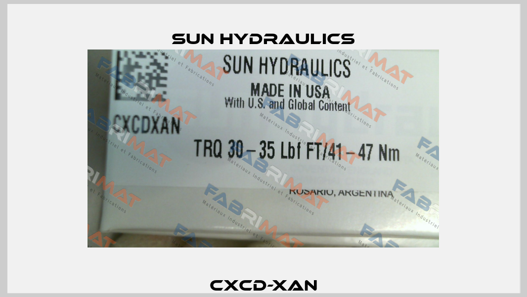 CXCD-XAN Sun Hydraulics