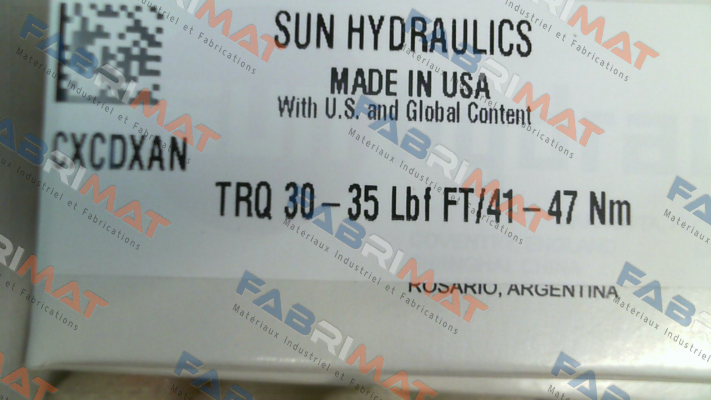 CXCD-XAN Sun Hydraulics