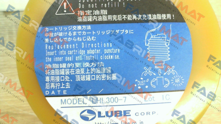 249112 LHL300-7 Lube