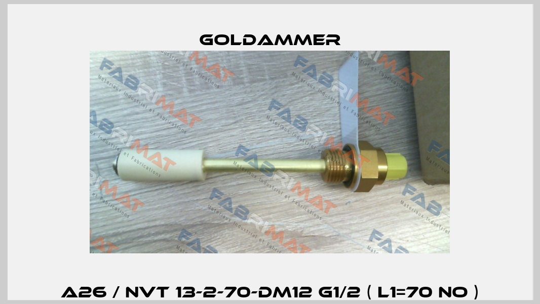 A26 / NVT 13-2-70-DM12 G1/2 ( L1=70 NO ) Goldammer