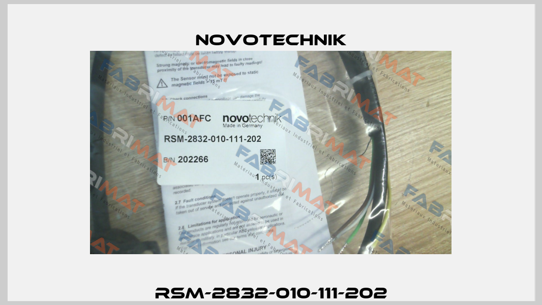 RSM-2832-010-111-202 Novotechnik