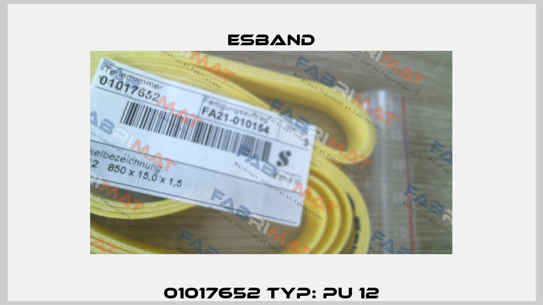 01017652 Typ: PU 12 Esband