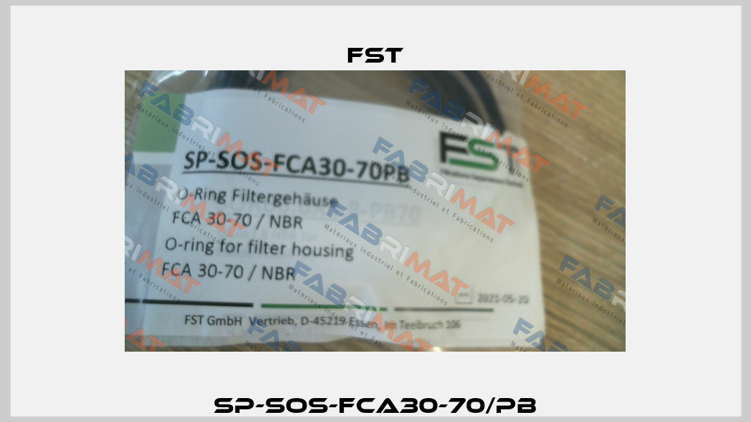 SP-SOS-FCA30-70/PB FST GmbH Filtrations-Separations-Technik