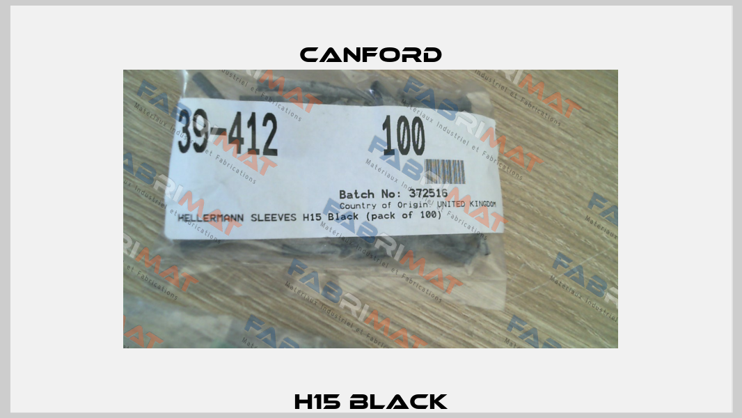 H15 Black Canford