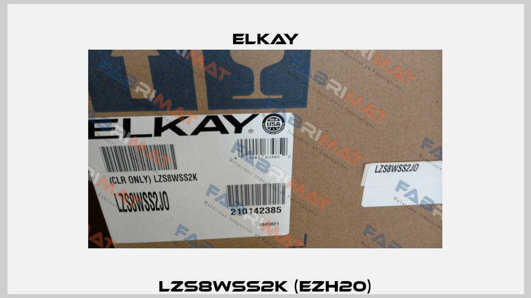 LZS8WSS2K (EZH20) Elkay
