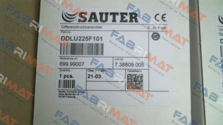 DDLU225F101 Sauter