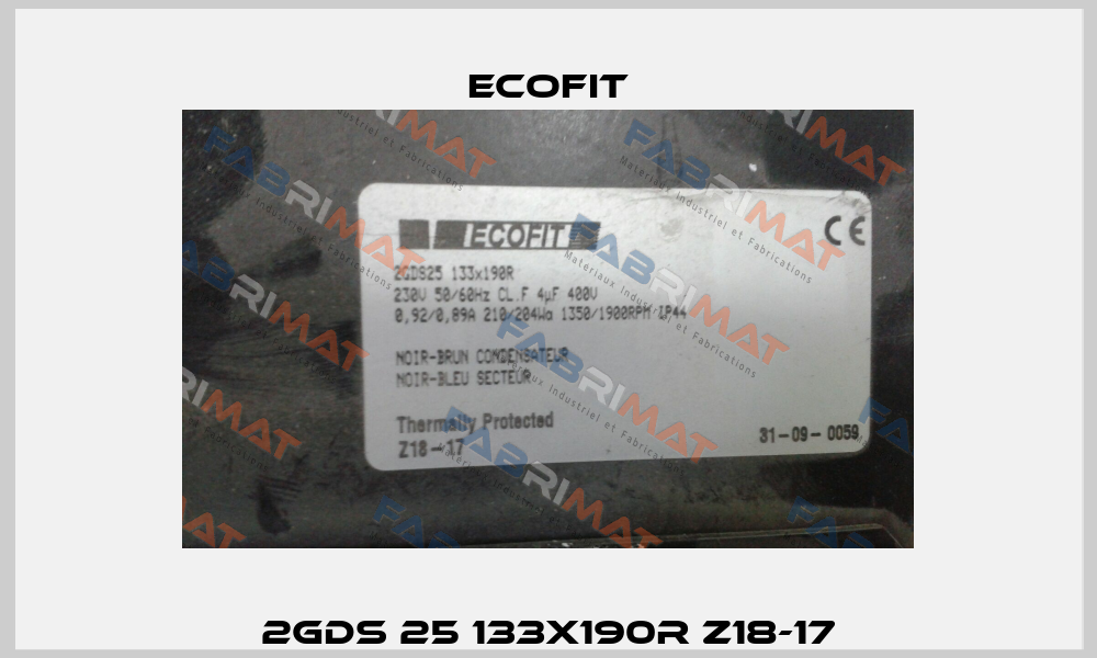 2GDS 25 133x190R Z18-17 Ecofit