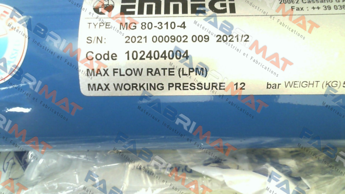 102404004 / MG 80-310-4 4pass Emmegi