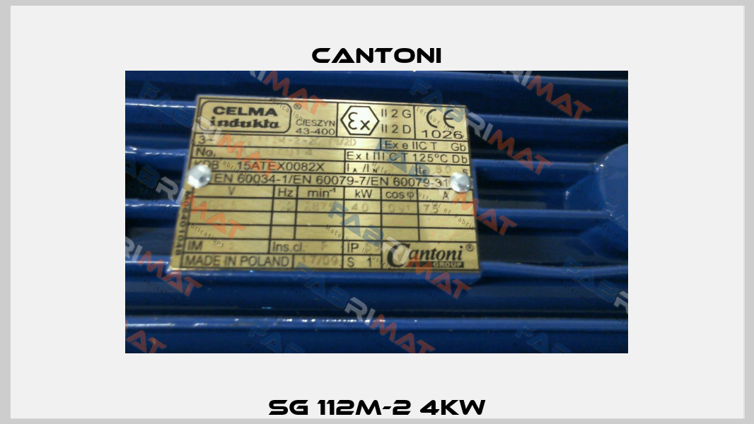 SG 112M-2 4kW Cantoni