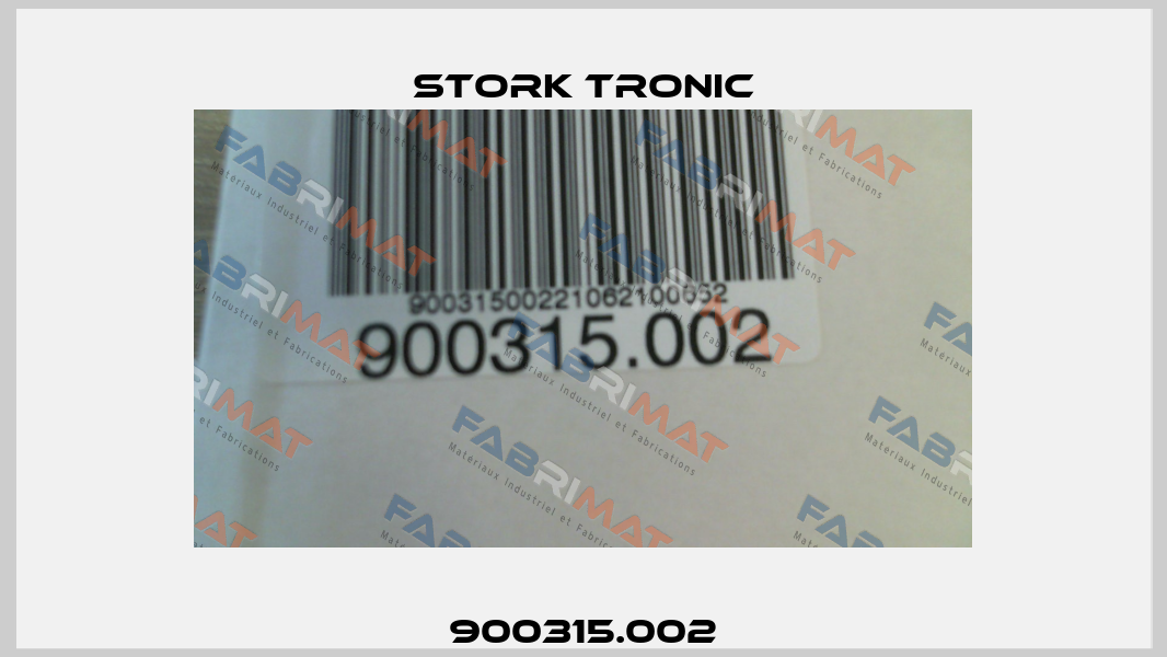 900315.002 Stork tronic