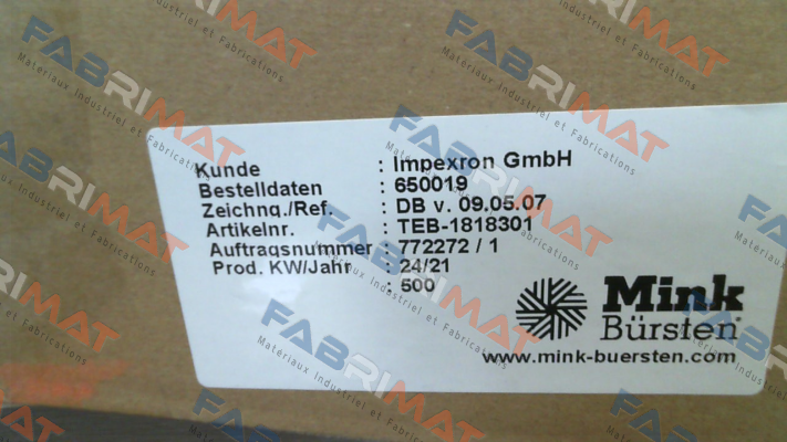 TEB-1818301 Mink Bürsten