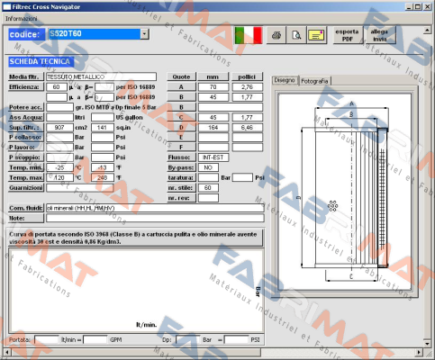 S520T60 Filtrec