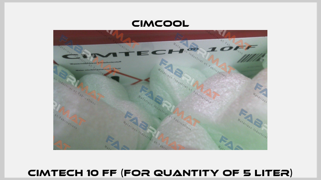 Cimtech 10 FF (for quantity of 5 liter) Cimcool