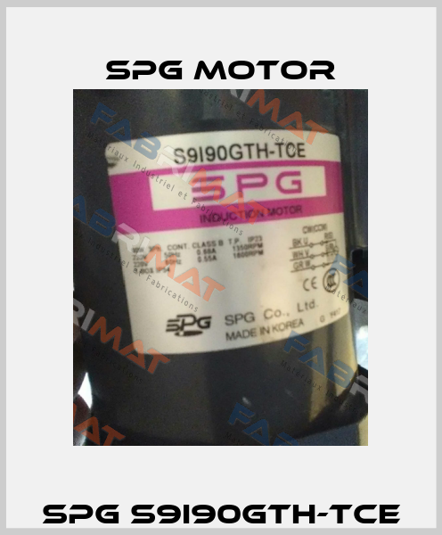 SPG S9I90GTH-TCE Spg Motor
