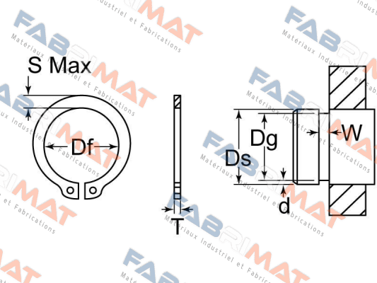 DSHR-025 Rotor Clip