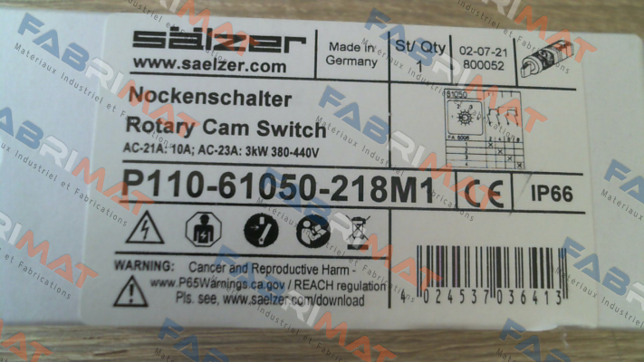 P110-61050-218M1 Salzer
