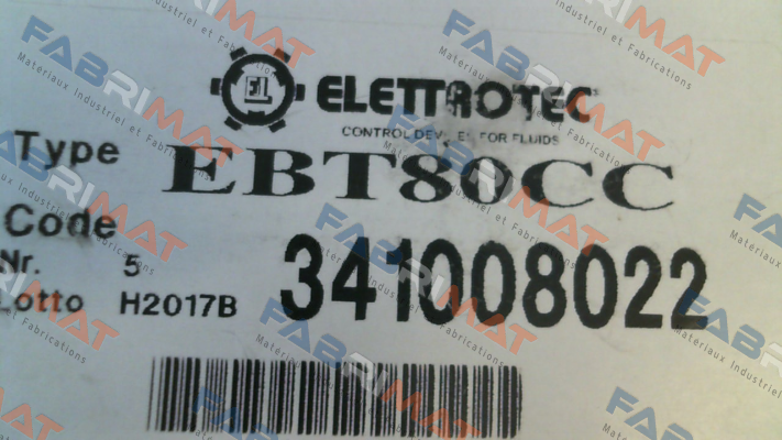 EBT80CC Elettrotec