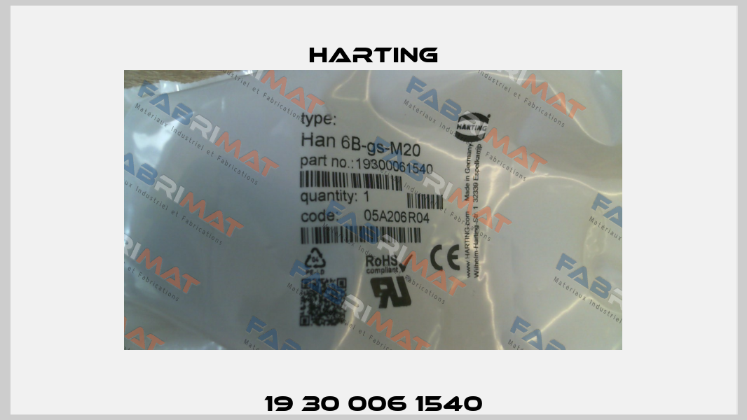 19 30 006 1540 Harting