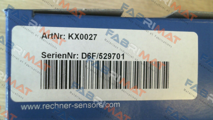 p/n: KX0027, Type: KXS-250-M32/70-X-M32-PEEK/VAb-250C-X05/Y95 Rechner