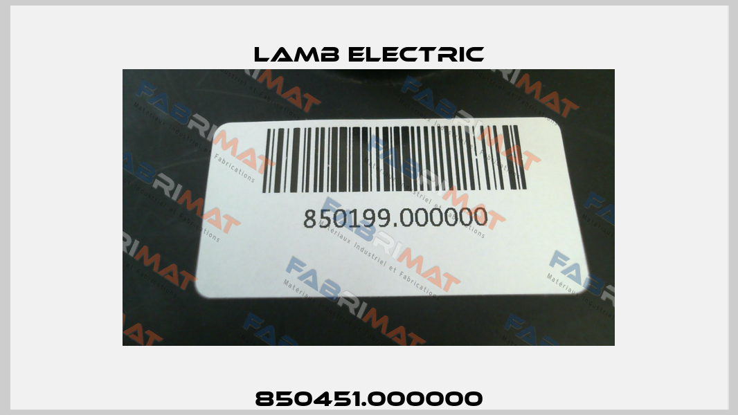 850451.000000 Lamb Electric