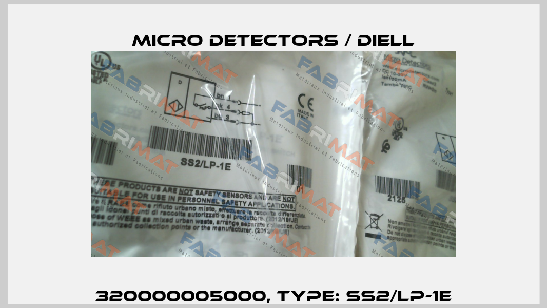 320000005000, Type: SS2/LP-1E Micro Detectors / Diell