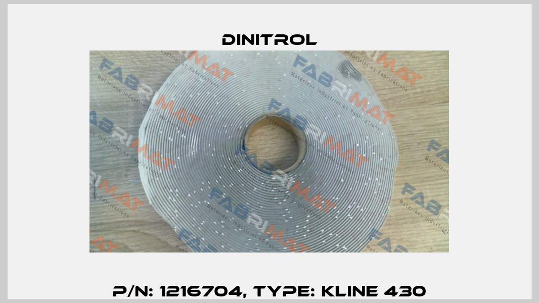 P/N: 1216704, Type: kLine 430 Dinitrol