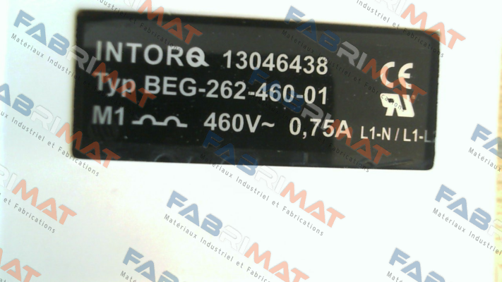 BEG  262-460-01 Intorq