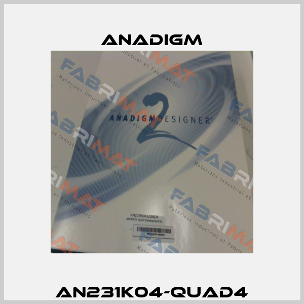 AN231K04-QUAD4 Anadigm