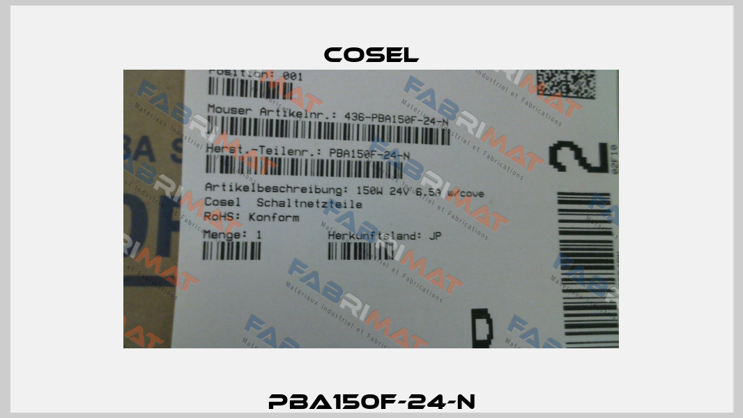 PBA150F-24-N Cosel