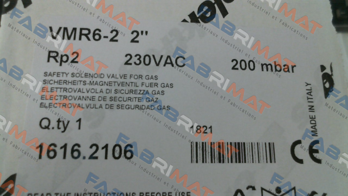 VMR6-2 RP2 Elektrogas