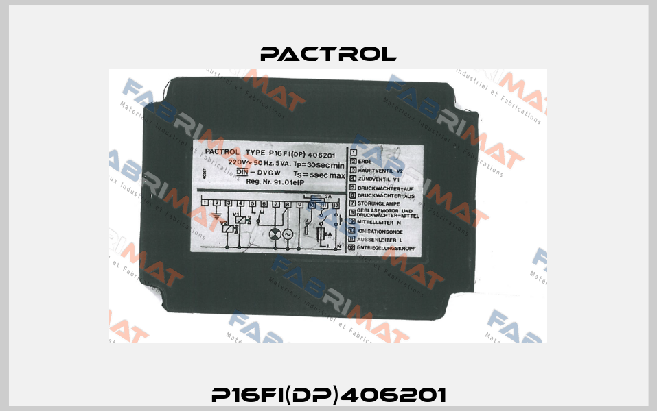 P16FI(DP)406201 Pactrol